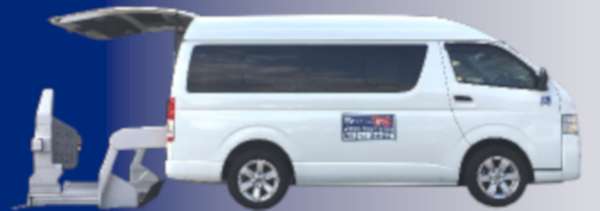 患者さまの退院に同行しました。